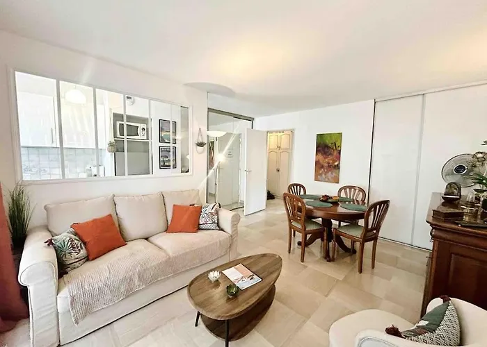 La Petite Louisiane : 4 Prs, 300 M Plages Апартаменты Антиб